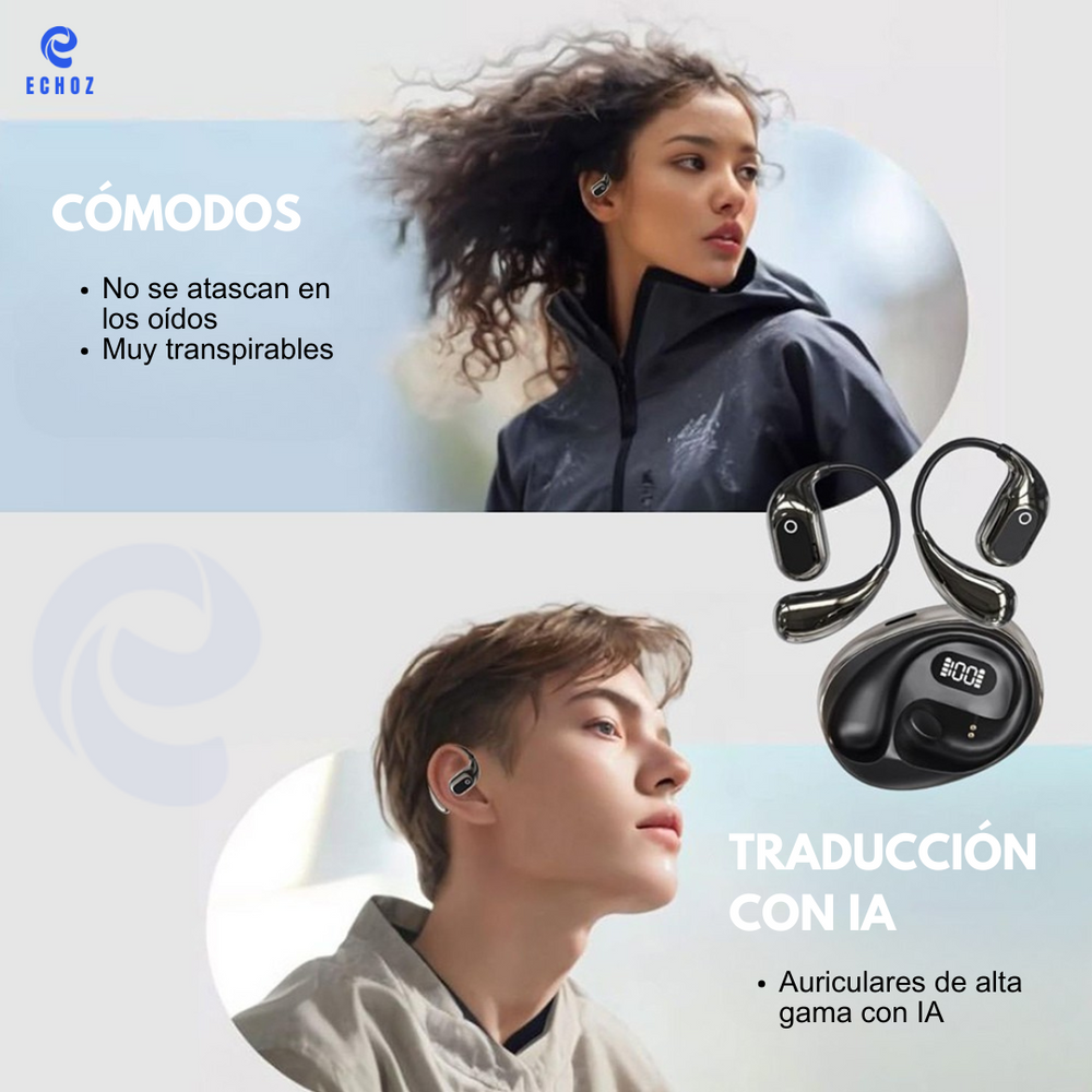 Auriculares traductores (Aplicación gratuita)